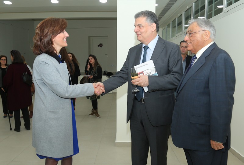 Ahliah School – Downtown Beirut inaugurates its exhibition Five artists in one century